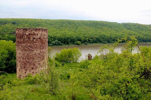 Замкова вежа в селі Раковець